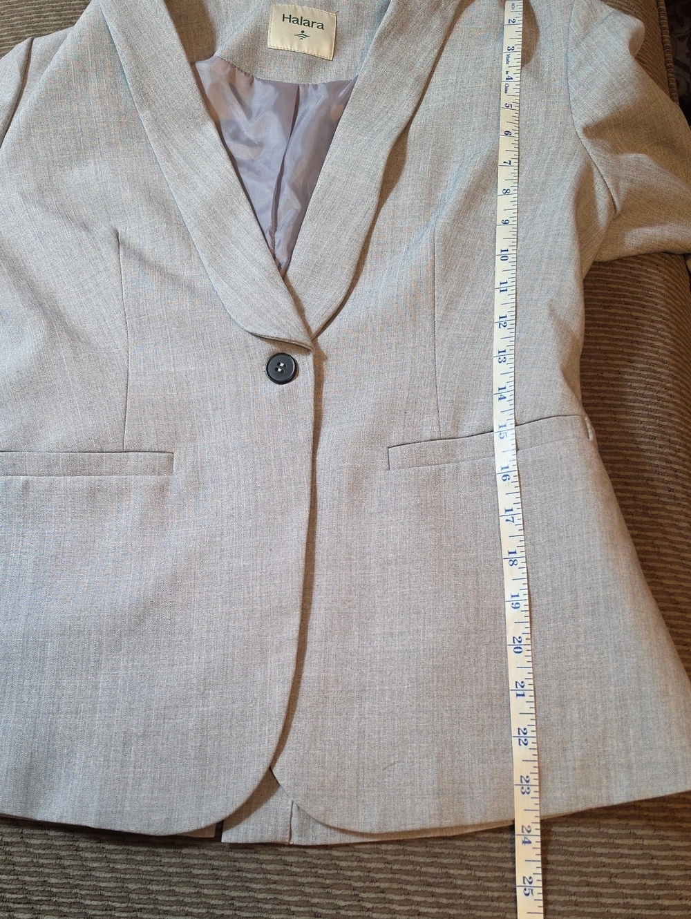 Halara One Button Blazer - Picture 10 of 12